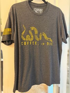 Black Rifle Coffee Co ‘Coffee or Die' Graphic T Shirt